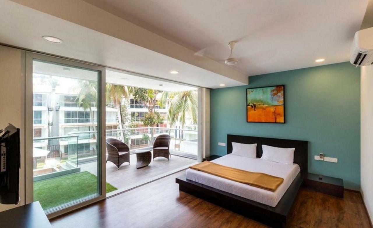 Apartament Aarju Luxurious Wave Calangute Zewnętrze zdjęcie